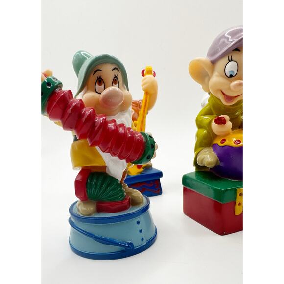 Set of (6) of the Seven Dwarfs Christmas Xmas Tree String Light Covers Only - Picture 2 of 6